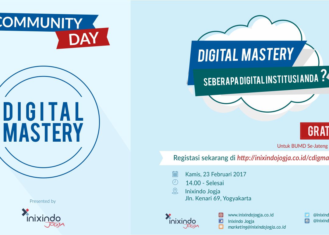 Digital Mastery : Seberapa Digital Institusi Anda?