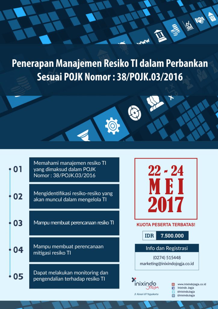 Implementasi Peraturan OJK Nomor : 38/POJK.03/2016 – Inixindo Jogja