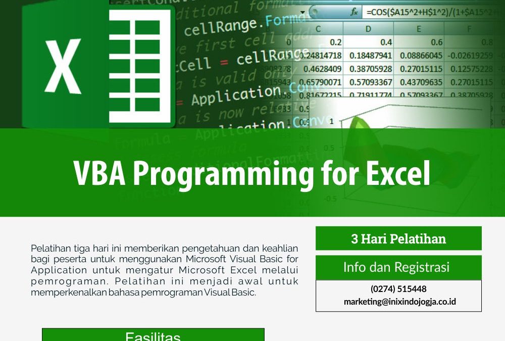 VBA Programming For Excel