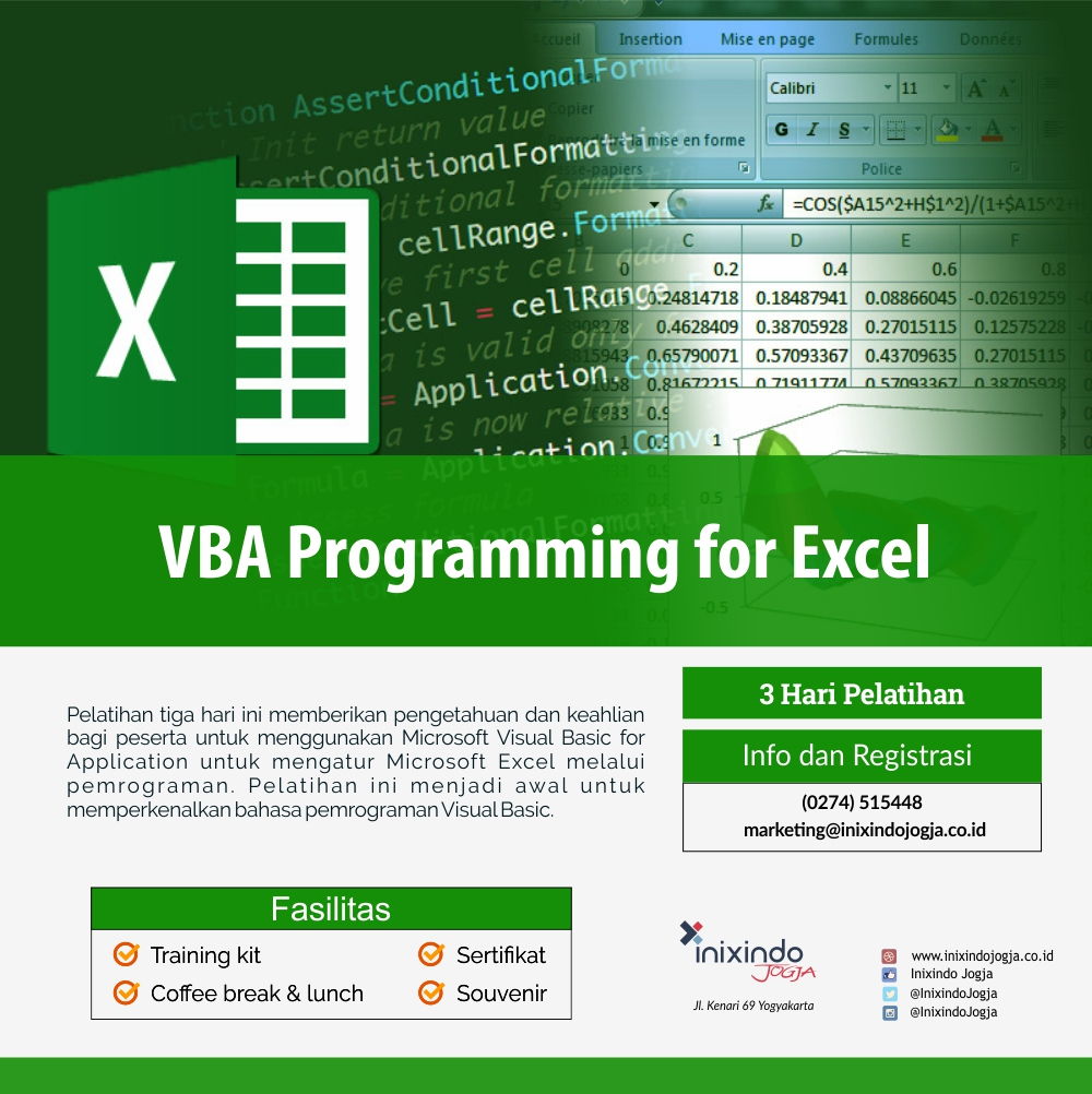 VBA Programming For Excel 7