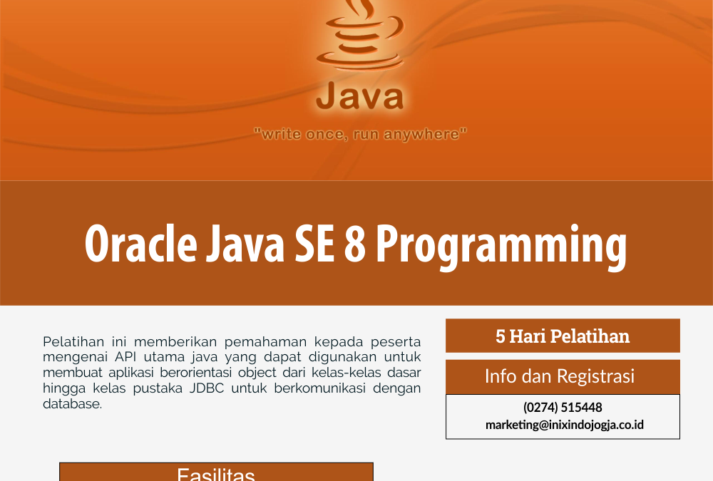 Oracle Java SE 8 Programming