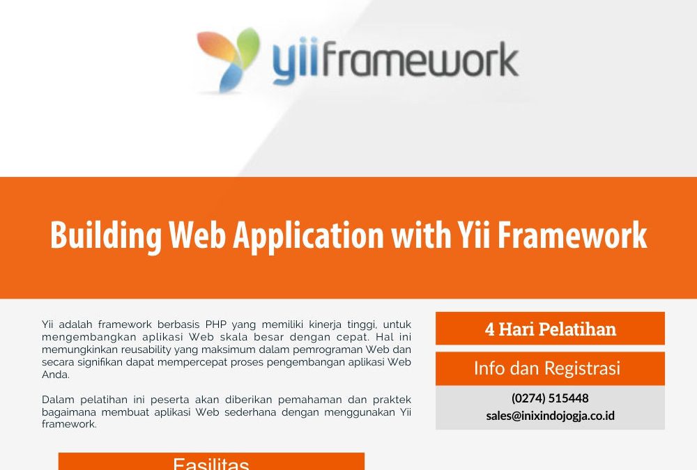 Building Web Application with Yii Framework