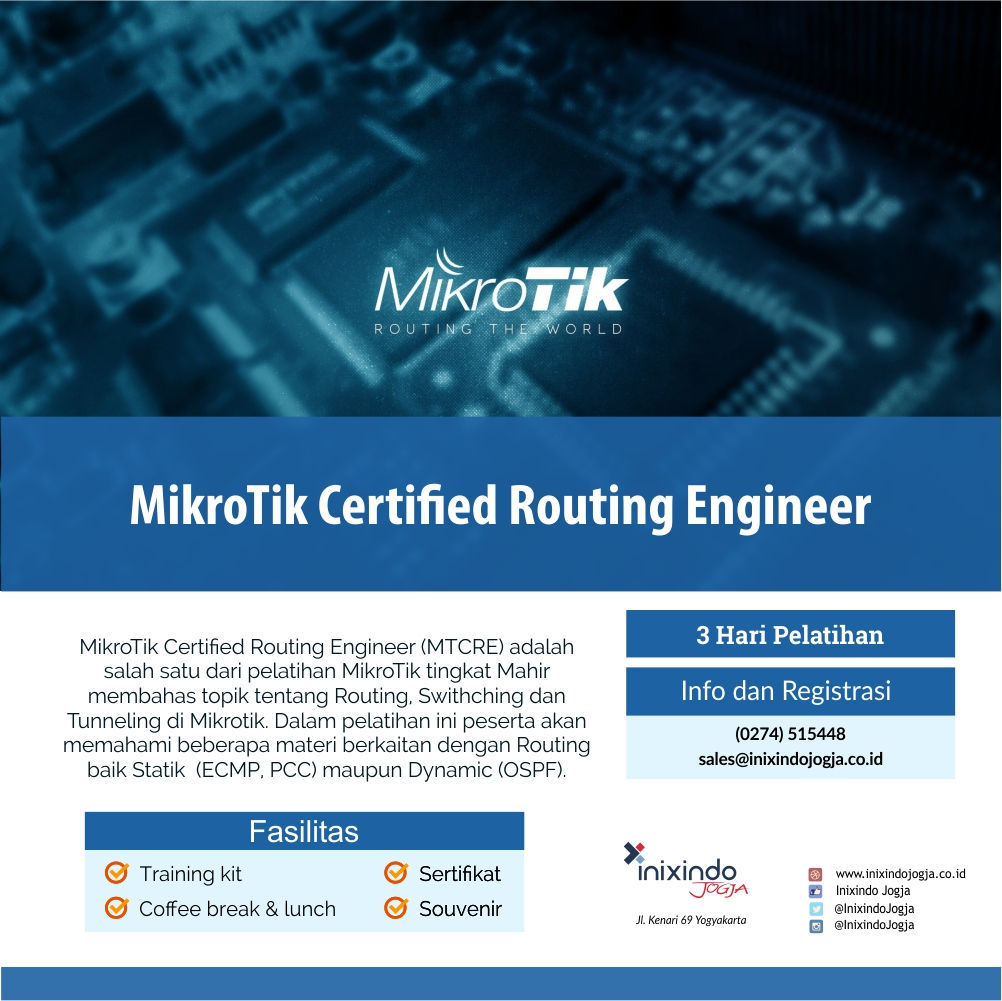 MikroTik Certified Routing Engineer
