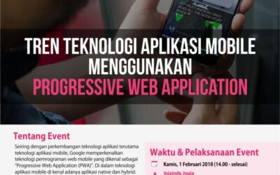 Tren Teknologi Aplikasi Mobile menggunakan Progressive Web Application (PWA)