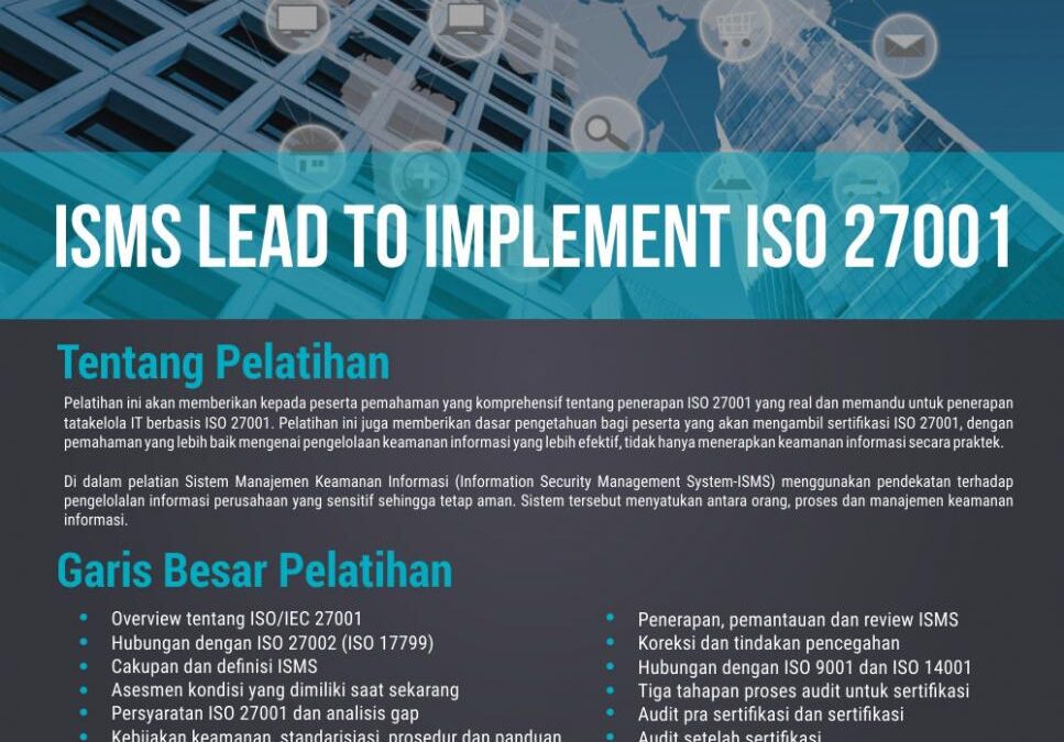 ISMS Lead To Implement ISO 27001