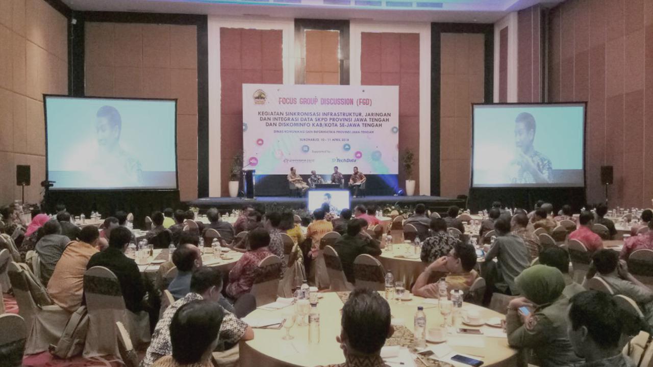 FGD Sinkronisasi Infrastruktur , Jaringan, Dan Integrasi Data SKPD Provinsi Jawa Tengah 1