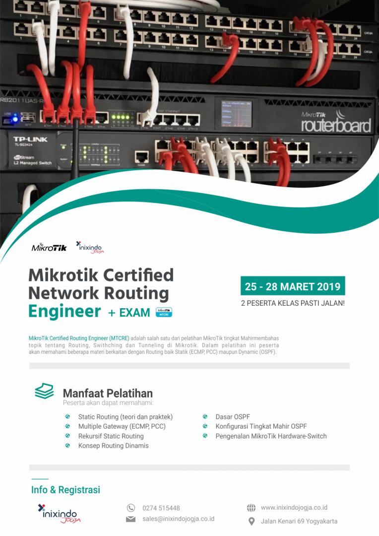 Mikrotik Certified Network Routing Enginer