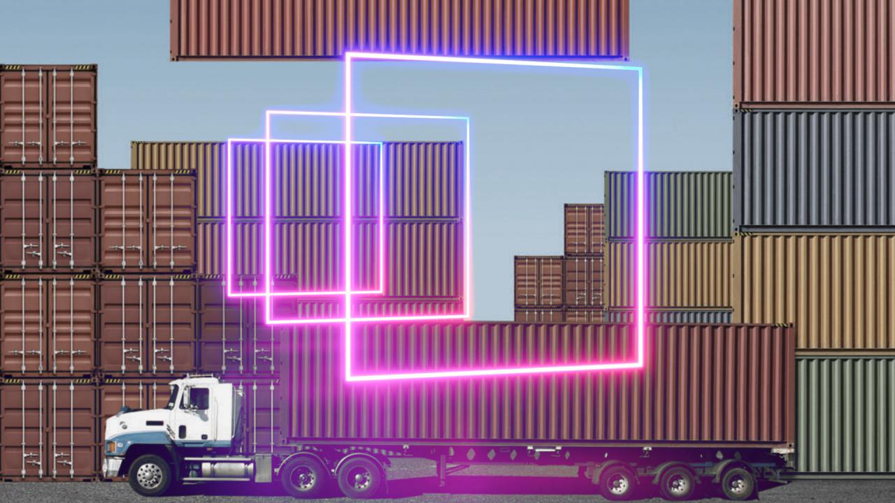 V container. Виртуальный контейнер.