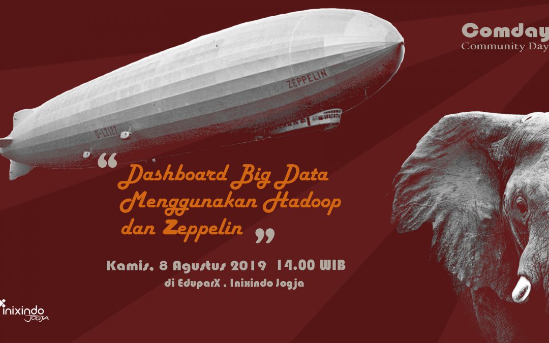 #Comday Dashboard Big Data Menggunakan Hadoop dan Zeppelin
