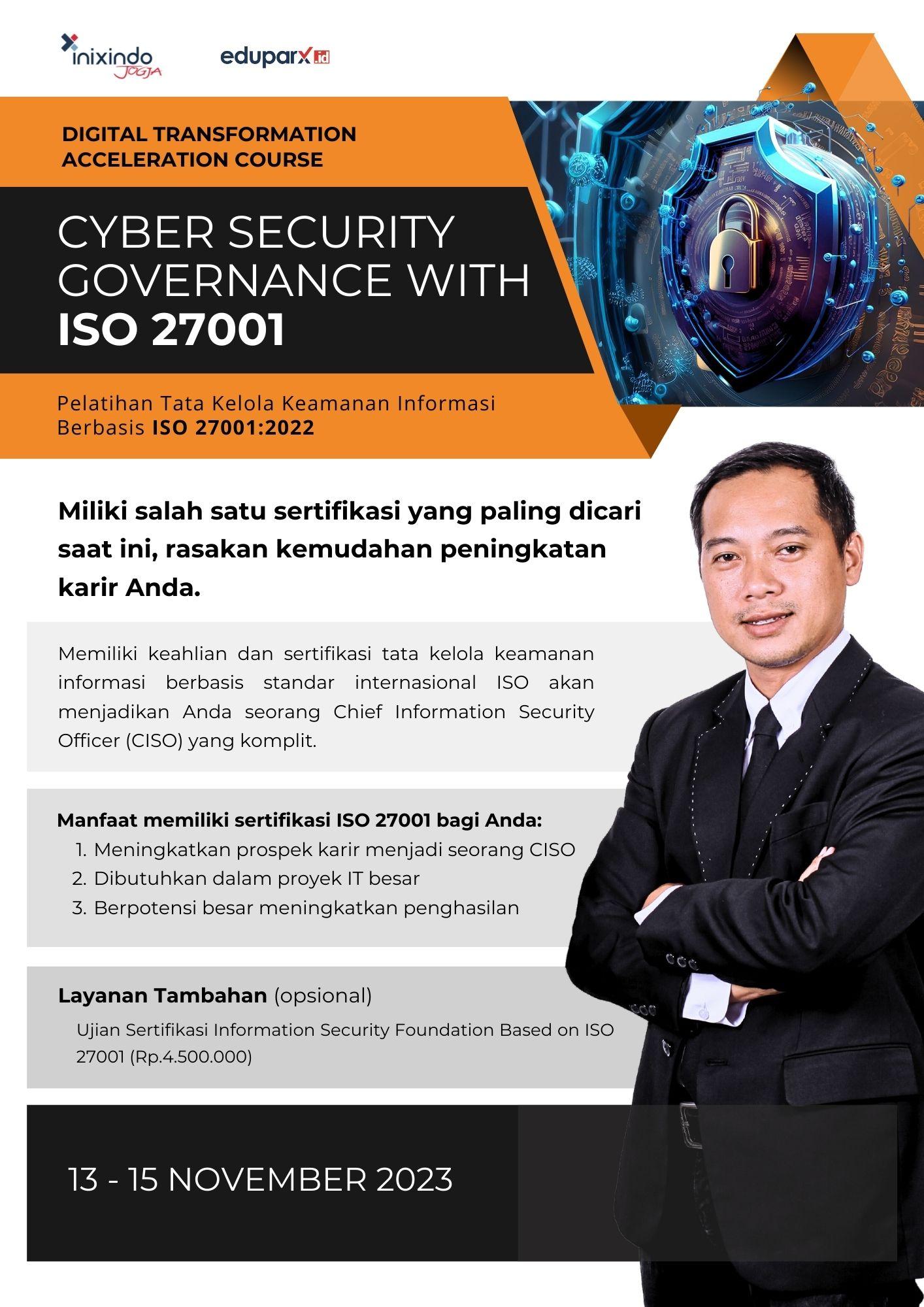 Cyber Security Governance with ISO 27001