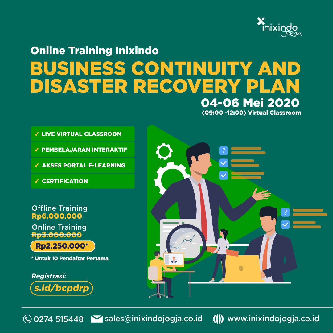 [Online Training] Business Continuity and Disaster Recovery Plan 7