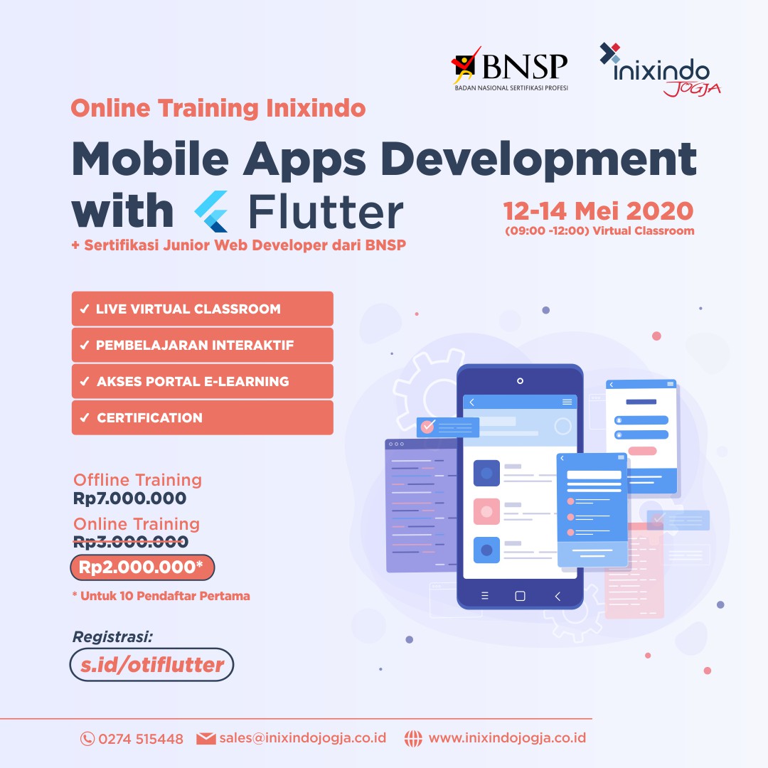 [Online Training] Mobile Apps Development with Flutter 7
