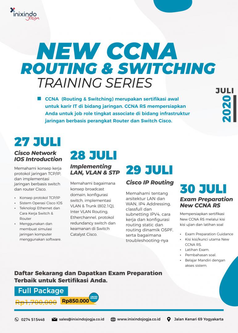 [Online Training] New CCNA Routing & Switching 9