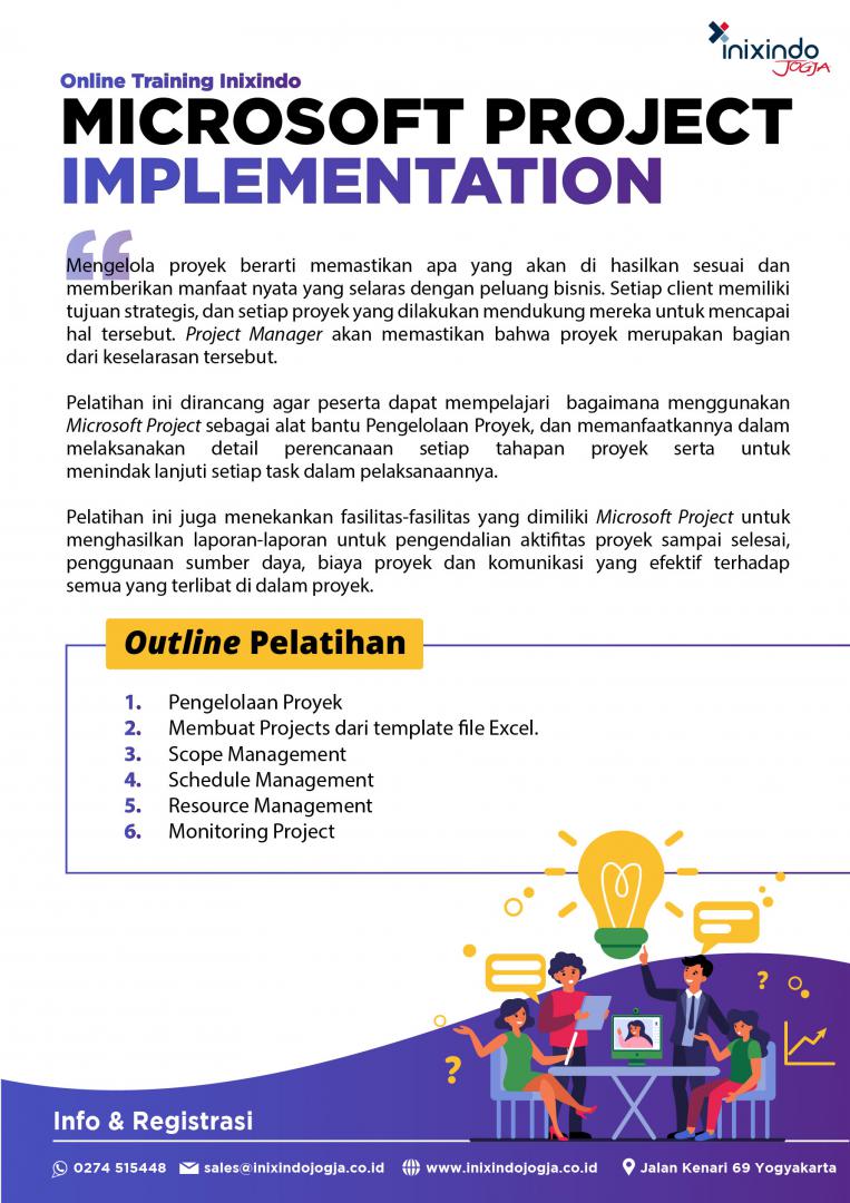 [Online Training] Microsoft Project Implementation 7