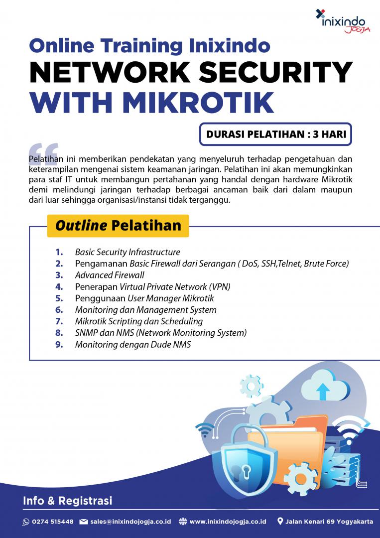 [Online Training] Network Security with Mikrotik 7