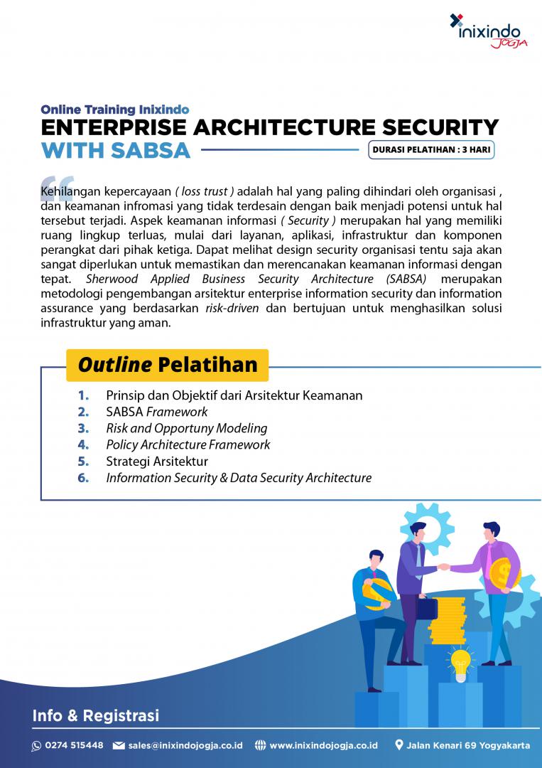 Enterprise Architecture Security with SABSA 7