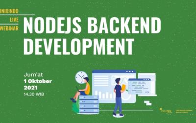 Webinar NodeJS Backend Development