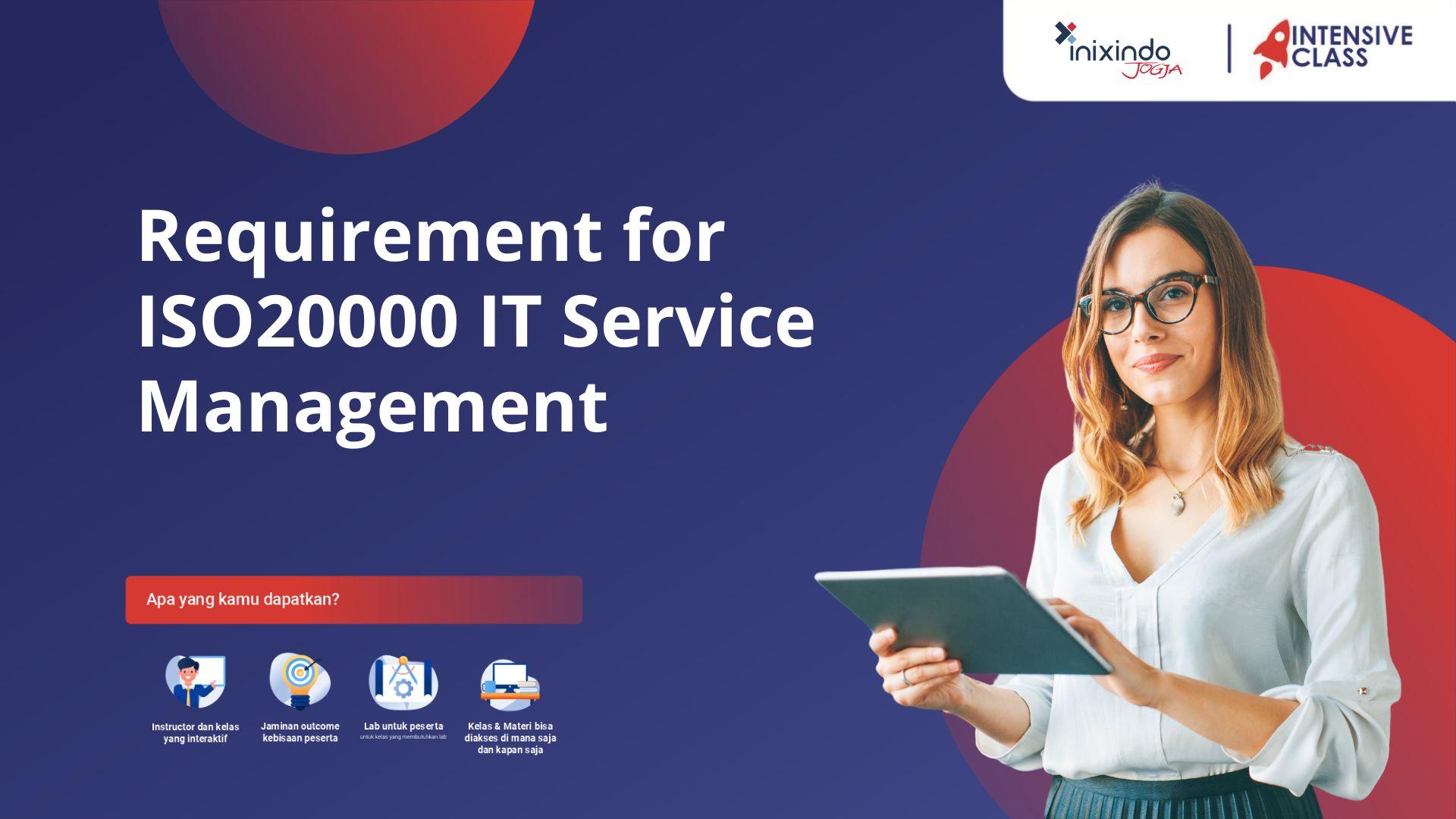 Requirement for ISO20000 IT Service Management 10