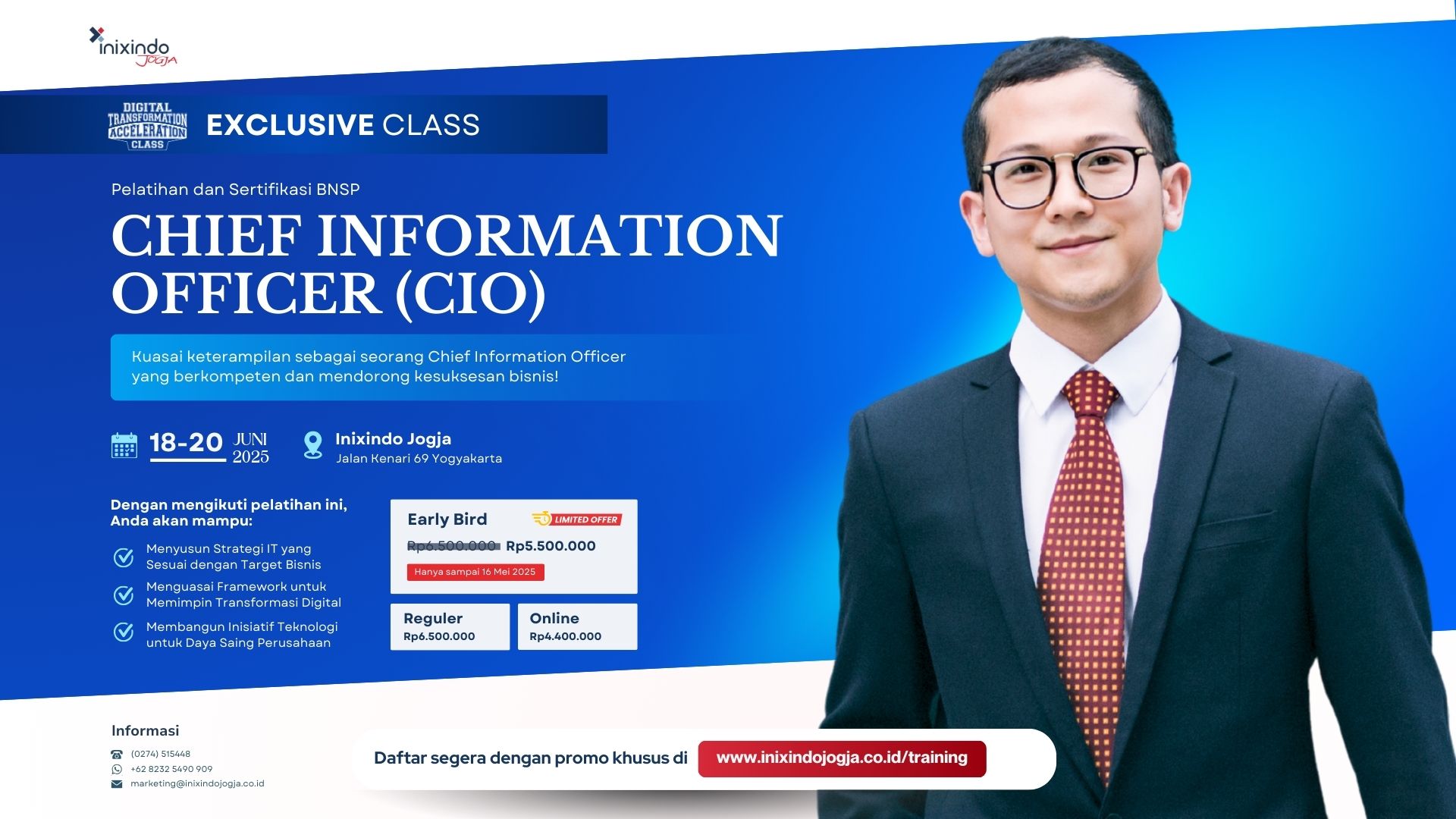 Exclusive Class - Chief Information Officer (CIO) 7 Exclusive Class - Chief Information Officer (CIO) 7