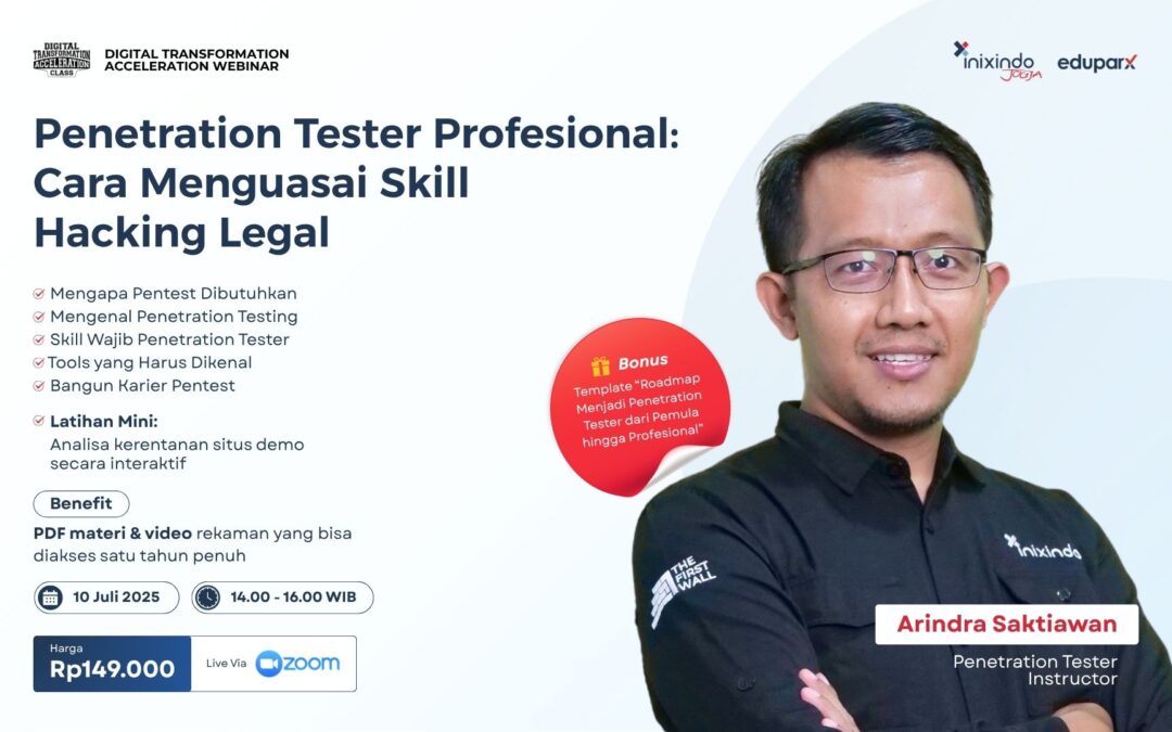 Penetration Tester Profesional: Cara Menguasai Skill Hacking Legal