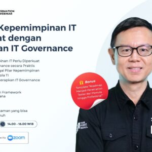 Premium Webinar - Bangun Kememimpinan IT yang Kuat dengan Penerapan IT Governance 16