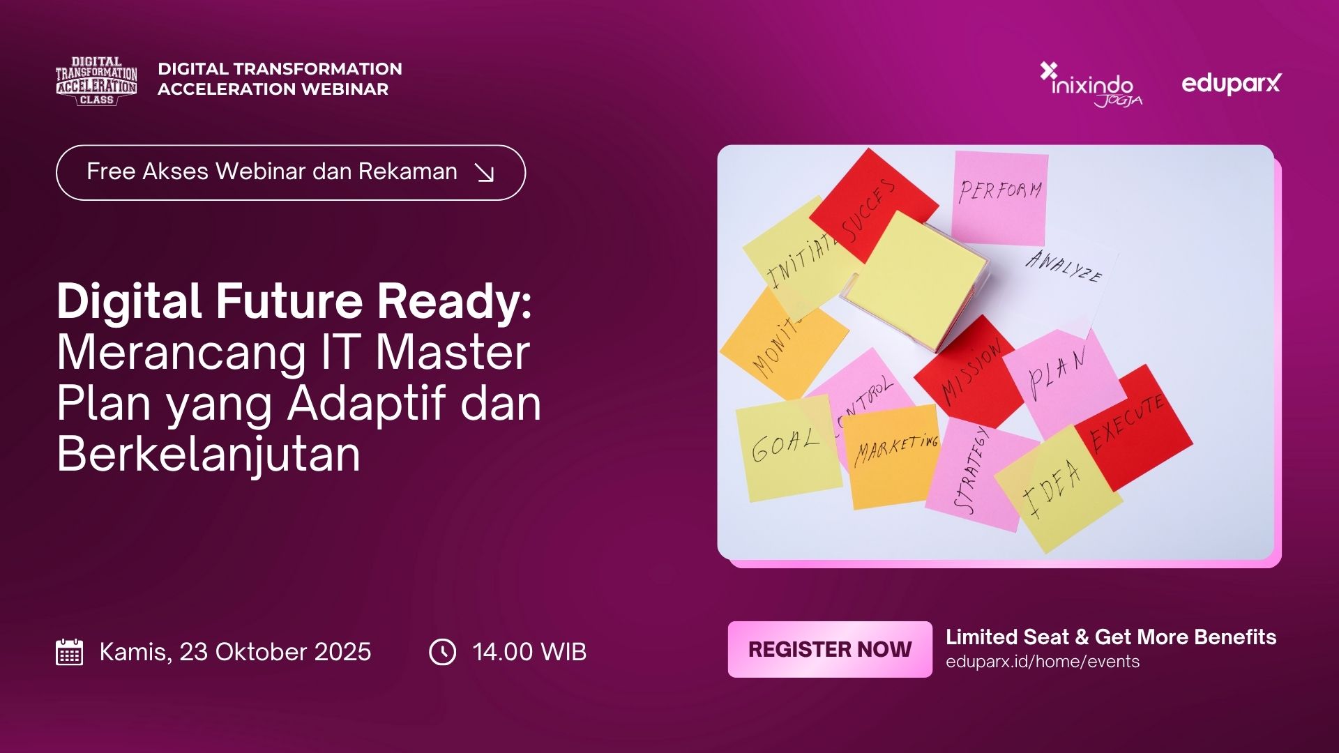 Digital Future Ready: Merancang IT Master Plan yang Adaptif dan Berkelanjutan