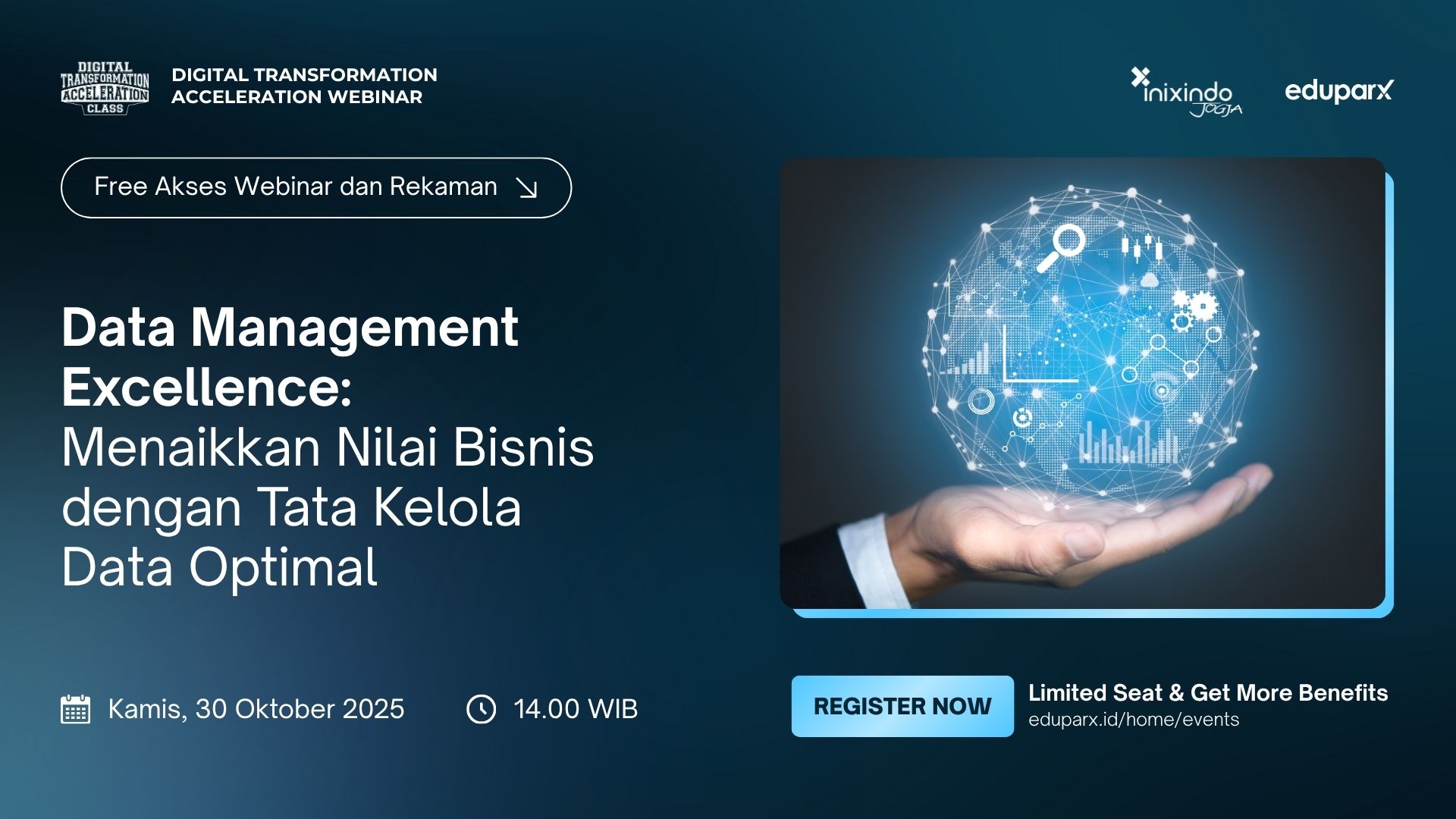 Data Management Excellence: Menaikkan Nilai Bisnis dengan Tata Kelola Data Optimal